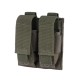 Сумка-підсумок для пістолетних магазинів Mil-Tec 11 х 2 х 12 см Оливковий 13495501