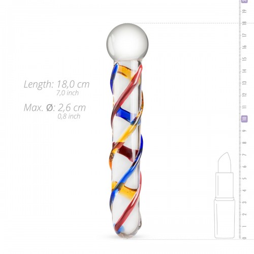 Скляний дилдо Gildo Glass Dildo No. 10