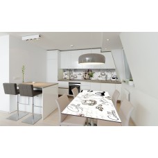 Наклейка вінілова на стіл Zatarga «Морозиво» 650х1200 мм Z180795/1st