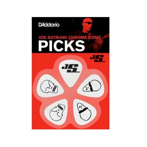 Медіатори D'Addario 1CWH6-10JS Joe Satriani Signature Guitar Picks 1.0 мм (10 шт.) Медіатори D'Addario 1CWH6-10JS Joe Satriani Signature Guitar Picks 1.0 мм (10 шт.)