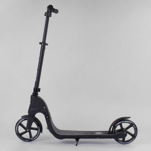 Самокат двоколісний Best Scooter з PU колесами, широким велосипедним кермом, новим затискачем керма Black (98440) Самокат двоколісний Best Scooter з PU колесами, широким велосипедним кермом, новим затискачем керма Black (98440)