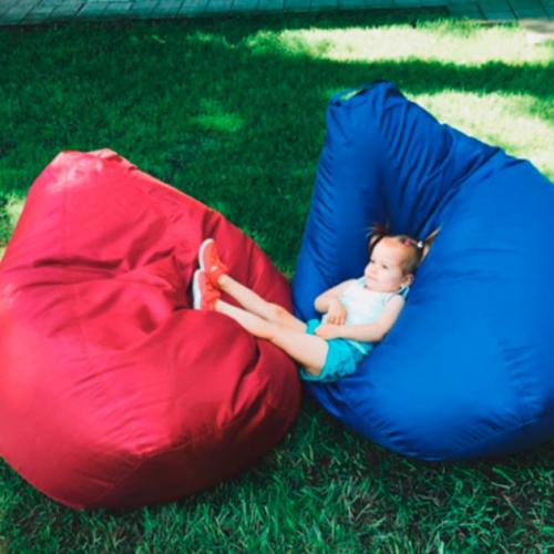 Крісло Мішок Груша Оксфорд 150х100 Студія Комфорту Великий червоний Крісло Мішок Груша Оксфорд 150х100 Студія Комфорту Великий червоний