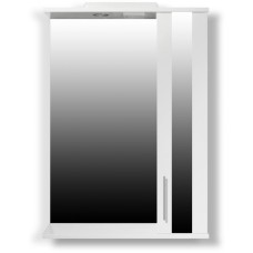 Дзеркало The MIX у ванну Themix-Мінськ 50 см LED підсвічуванням