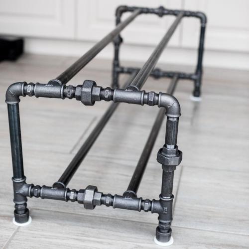 Взуття із труб GoodsMetall в стилі Лофт 1100х340х330 ПТ11 Взуття із труб GoodsMetall в стилі Лофт 1100х340х330 ПТ11