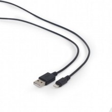 Кабель Cablexpert USB2.0 BM - Lightning, 0.1м Чорний (CC-USB2-AMLM-0.1M)