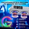 Настільна смарт лампа-нічник No Brand G-Smart RGB бездротовою зарядкою 15W і Bluetooth-колонкою 3W (GL-White)