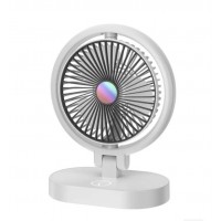 Настільний вентилятор Desko WL 1564 LED Desktop Fan Білий (30151439В)
