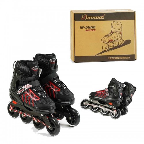 Роликові ковзани Banwei In - Laine Skates 39 - 42 Red (141171) Роликові ковзани Banwei In - Laine Skates 39 - 42 Red (141171)