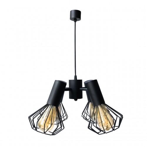 Люстра підвісна MSK Electric Diadem на чотири плафони Е27 NL 22153-4 BK