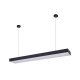 Світильник лінійний Lightwell LW-LINE-WIDE-36W-B 3000K 120x20x5.5 см Чорний (303129)