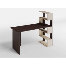 Стіл письмовий Меблева Площа СП-4 141.6х60х123 см Венге + Коїмбра