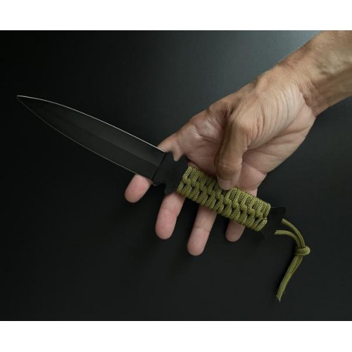 Ніж туристичний Gorillas BBQ 2-882 25 см Зелений (KN1054) Ніж туристичний Gorillas BBQ 2-882 25 см Зелений (KN1054)