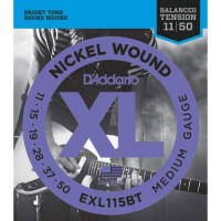 Струни для електрогітари D'Addario EXL115BT Nickel Wound Balanced Tension Medium Electric Strings 11/50 Струни для електрогітари D'Addario EXL115BT Nickel Wound Balanced Tension Medium Electric Strings 11/50