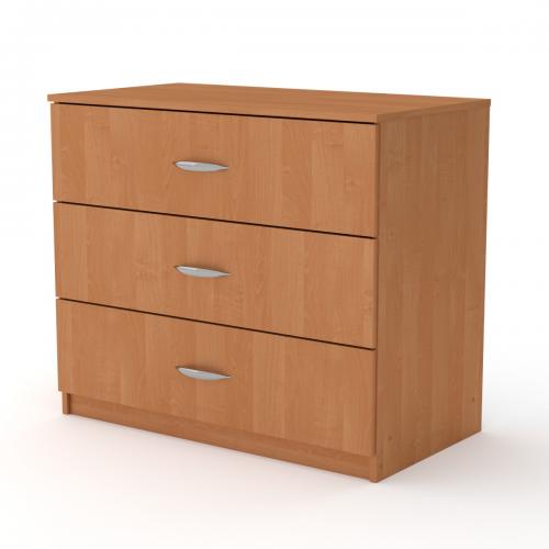 Комод для речей Компанит 3Б Вільха (kom-224) Комод для речей Компанит 3Б Вільха (kom-224)