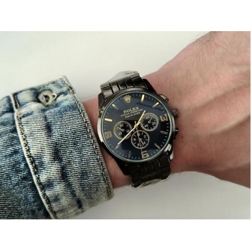 Наручний годинник чоловічий Clockhouse Rolex Чорний (IBW920BB) Наручний годинник чоловічий Clockhouse Rolex Чорний (IBW920BB)