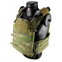 Плитоноска без плит зі швидким скиданням No Brand Cordura 1000D IRR One Size Мультикам (1747835778)