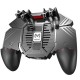 Бездротовий геймпад тригер для смартфонів Union PUBG Mobile AK77 з вентилятором та акумулятором на 4000 mAh + напальчники