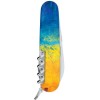 Складаний ніж Victorinox Spartan Ukraine 91 мм 13 функцій Жовто-синій (1.3603.7_T3100pw)