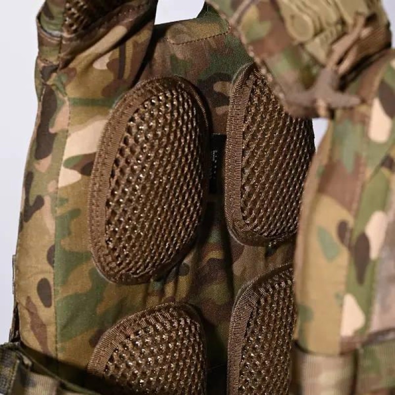 Плитоноска без плит No Brand M6 зі швидким скиданням Універсальний Мультикам (2073626529)