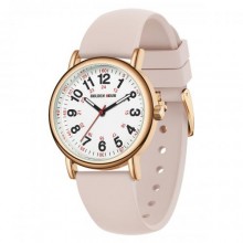 Наручний годинник жіночий GOLDENHOUR Trend Pink Золотий (3066)