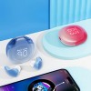 Навушники Acefast T9 Crystal Air color bluetooth earbuds Glacier Blue