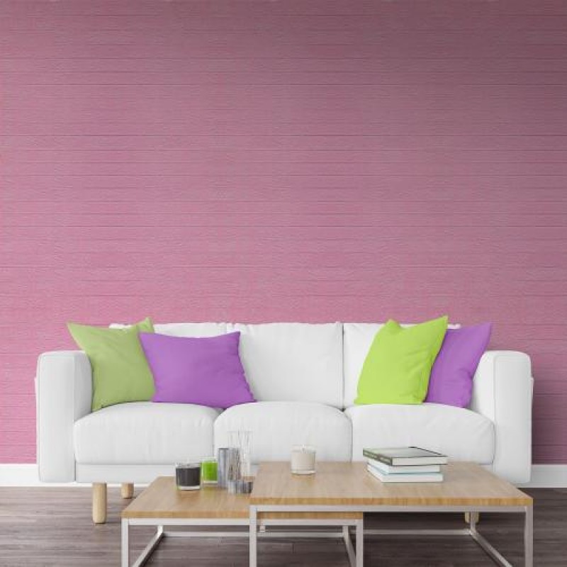 Самоклеюча декоративна 3D панель під рожеву цеглу в рулоні 20 м 3D Loft 20000x700x3мм