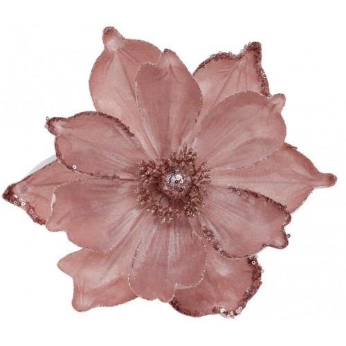 Декоративна квітка BonaDi Магнолія 20 см Рожевий (807-304) в інтернет супермаркеті PbayMarket!