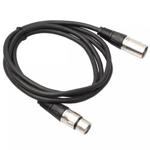 Кабель для мікрофону Manchez T50 XLR (тато) - XLR (мама) 2м Black (3_02466) Кабель для мікрофону Manchez T50 XLR (тато) - XLR (мама) 2м Black (3_02466)