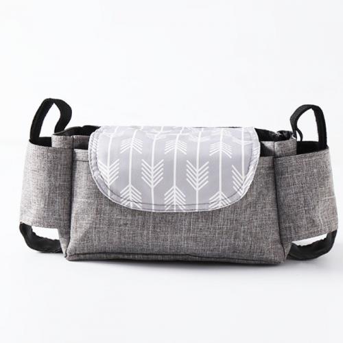 Набір підвісна сумка для коляски 35х11х15 см Сіра та Пляшка-ложка для годування Помаранчева (vol-1411) Набір підвісна сумка для коляски 35х11х15 см Сіра та Пляшка-ложка для годування Помаранчева (vol-1411)