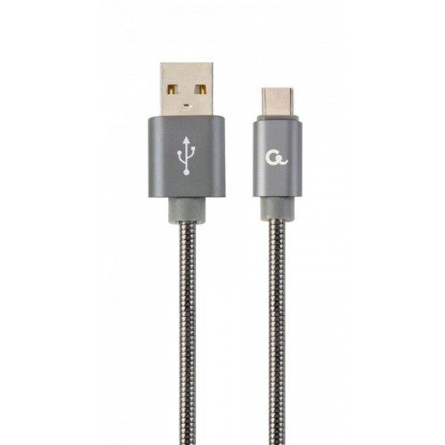 Кабель Cablexpert USB 2.0 A - USB Type-C 1м Сірий (CC-USB2S-AMCM-1M-BG) в інтернет супермаркеті PbayMarket!
