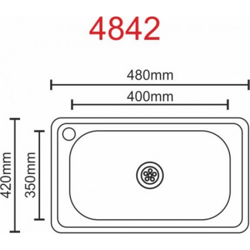 Миття кухонне з нержавіючої сталі Platinum 4842 ДЕКОР 06 / 160 в інтернет супермаркеті PbayMarket!