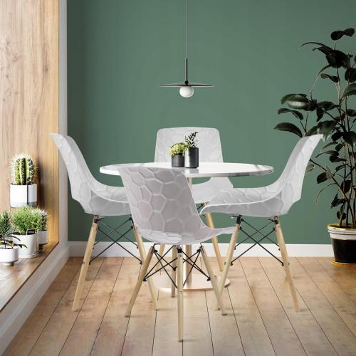 Крісло JUMI Lars White