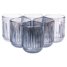 Набір склянок YIWU 250 мл Блакитний 6 шт (HP-19-69)