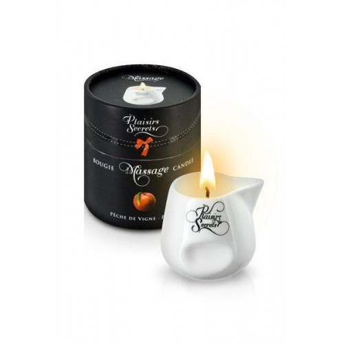 Масажна свічка Plaisirs Secrets Peach 80 мл (SO1849) в інтернет супермаркеті PbayMarket!