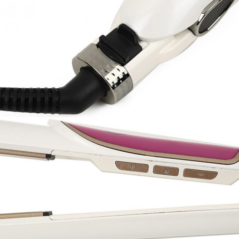 Праска для волосся з регулятором температури та керамічним покриттям VGR V-509