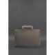 Жіноча шкіряна сумка для ноутбука та документів BlankNote 15 Brown-Beige (BN-BAG-36-beige)