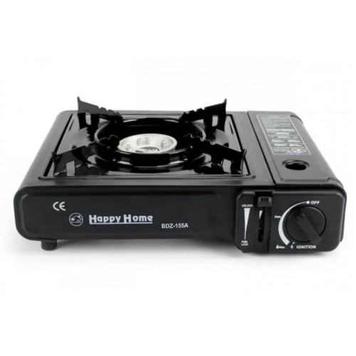 Плита газова Happy home BDZ-155A Чорний (1721915024) Плита газова Happy home BDZ-155A Чорний (1721915024)