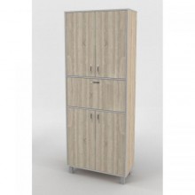 Шафа-Пенал Тиса Мебель ШС-831 Дуб сонома 205x35x80 см