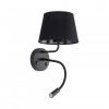 Бра TK Lighting Maja 40x19 см Чорний (TK10081)