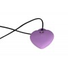 Міні-вібратор Серце FairyGasm PleasureStone 9 режимів violet (SX0646)