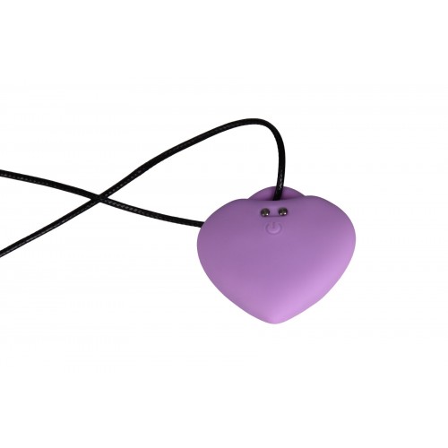 Міні-вібратор Серце FairyGasm PleasureStone 9 режимів violet (SX0646) Міні-вібратор Серце FairyGasm PleasureStone 9 режимів violet (SX0646)