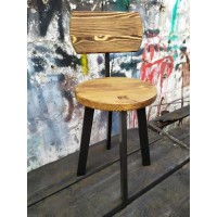 Стілець GoodsMetall у стилі ЛОФТ 450х300х300 мм Дублін міні Стілець GoodsMetall у стилі ЛОФТ 450х300х300 мм Дублін міні