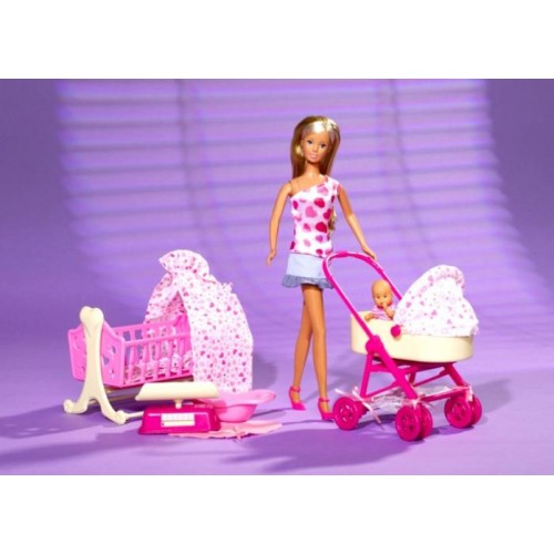 Лялька «Штеффі з немовлям Love» Simba OL27669 Лялька «Штеффі з немовлям Love» Simba OL27669