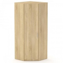 Шафа кутова Компаніт 3У 80х80х195 см Дуб сонома