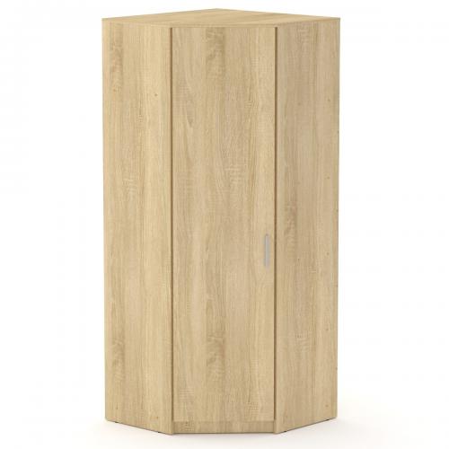 Шафа кутова Компаніт 3У 80х80х195 см Дуб сонома