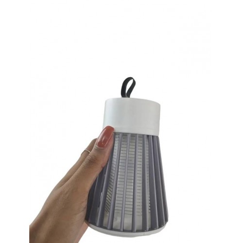 Пастка-лампа від комах Mosquito killing Lamp YG-002 USB LED Сіра