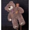 Плюшевий ведмедик Mister Medved Хеппі 130 см Капучіно (085)