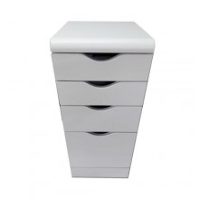 Комод The Mix Stairs 4 ящики 40 см білий Комод The Mix Stairs 4 ящики 40 см білий