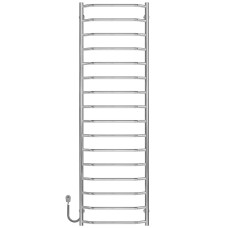 Рушникосушарка електрична Трапеція П16 500х1700 Deffi Хром EF16 (C.TR.170.50.16.E.C.L.5)