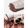 Спальний мішок з натуральним пухом Naturehike Snowbird NH20YD001 L 205x80 см Коричневий (2241557739)